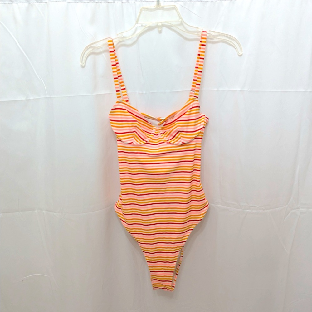 Aerie One Piece Bathing Suit Open Back
